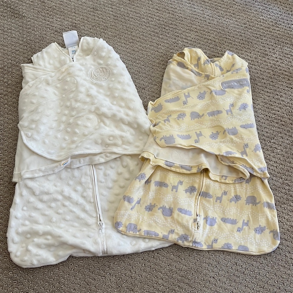 Halo swaddles - newborn, two count